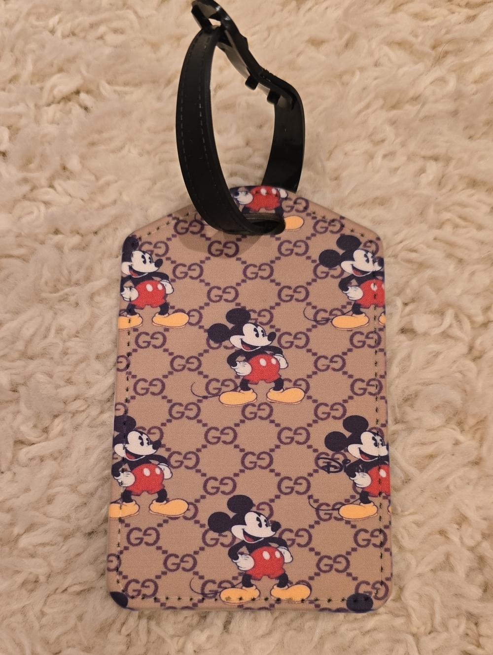 Luggage Tag With Black Strap - Picture 2 of 5